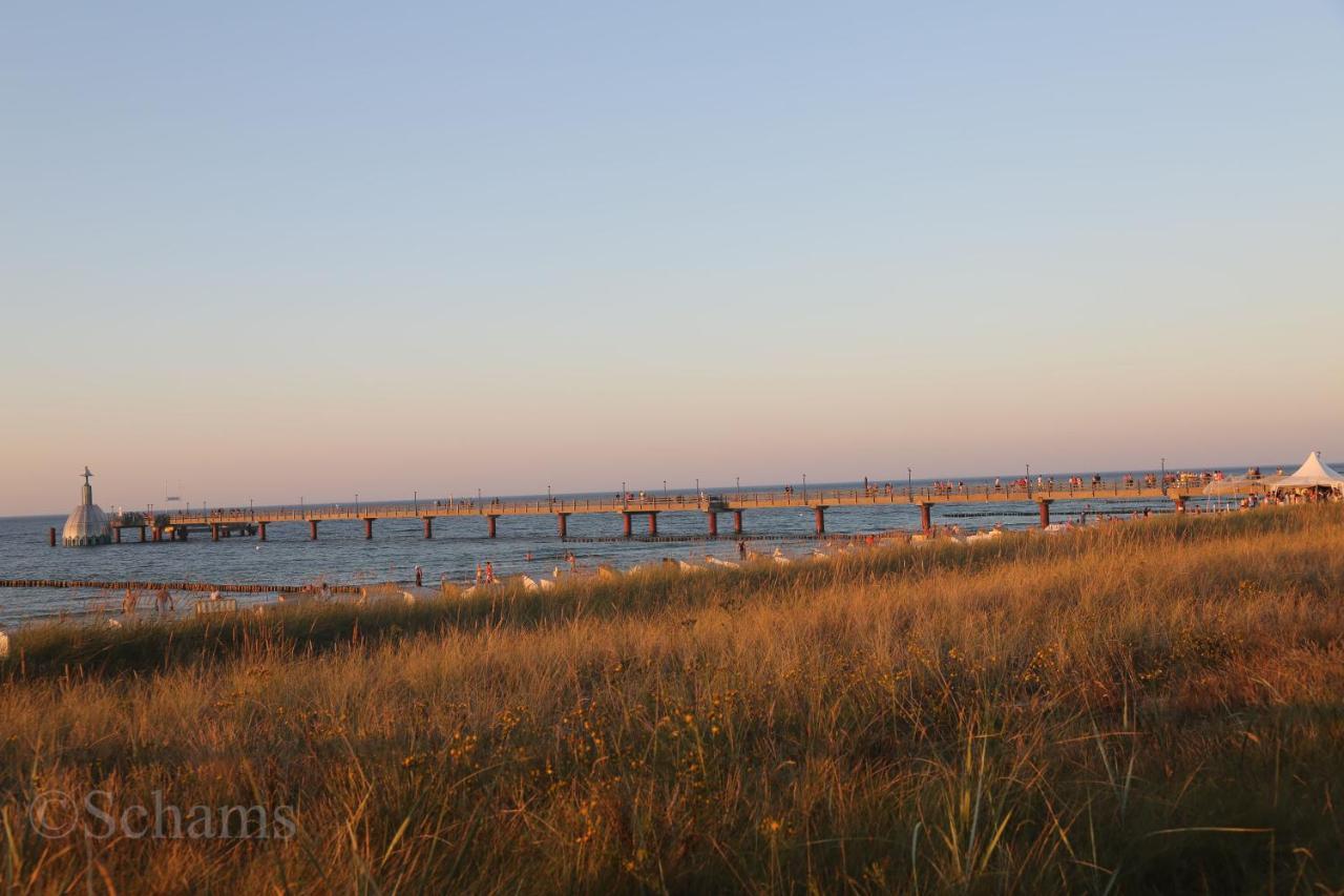Ostseelagune Zingst, Exklusive Dhh, Strandnah, Sauna, Kamin, 3 Sz, 2 Baeder, Glasfaser, Haustierfrei, Garten Mit Suedterrasse, E-Ladesaeule, 2 Stellplaetze, Strandkorb, Fahrradschuppen, Waschmaschine, Trockner, Nichtraucher ภายนอก รูปภาพ