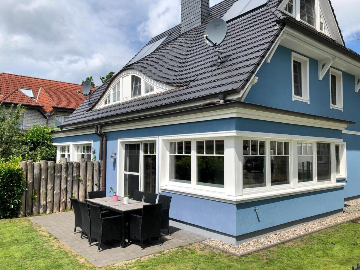 Ostseelagune Zingst, Exklusive Dhh, Strandnah, Sauna, Kamin, 3 Sz, 2 Baeder, Glasfaser, Haustierfrei, Garten Mit Suedterrasse, E-Ladesaeule, 2 Stellplaetze, Strandkorb, Fahrradschuppen, Waschmaschine, Trockner, Nichtraucher ภายนอก รูปภาพ