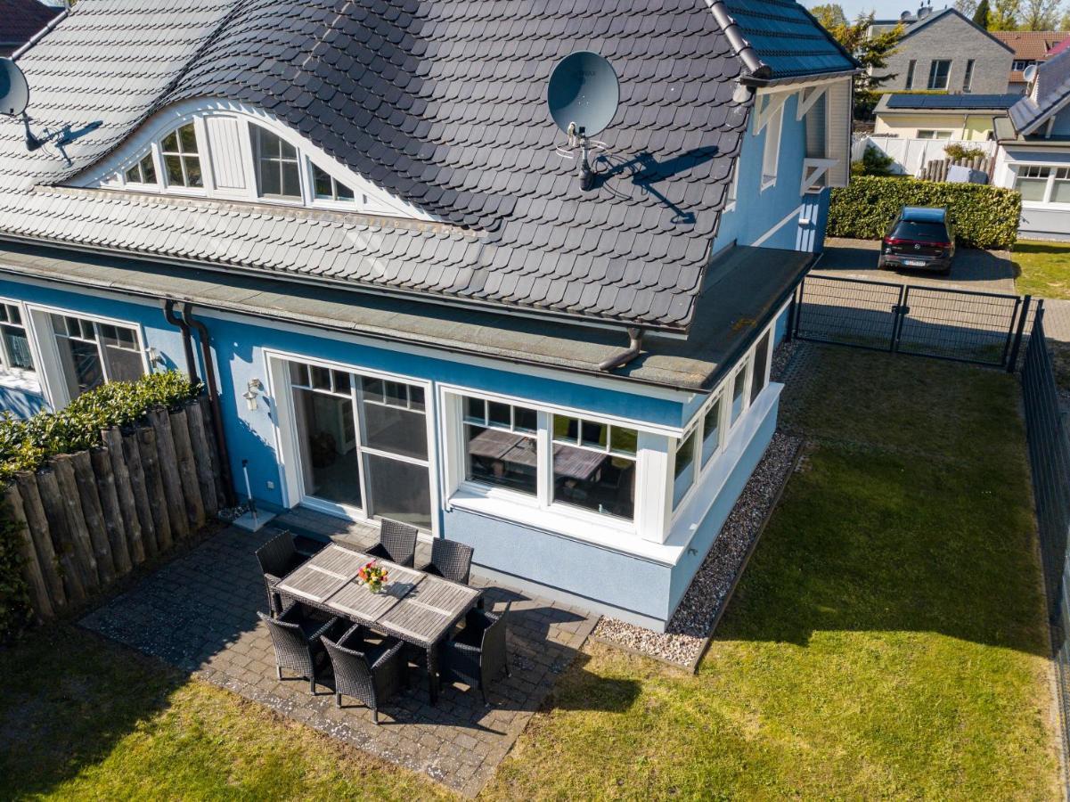 Ostseelagune Zingst, Exklusive Dhh, Strandnah, Sauna, Kamin, 3 Sz, 2 Baeder, Glasfaser, Haustierfrei, Garten Mit Suedterrasse, E-Ladesaeule, 2 Stellplaetze, Strandkorb, Fahrradschuppen, Waschmaschine, Trockner, Nichtraucher ภายนอก รูปภาพ